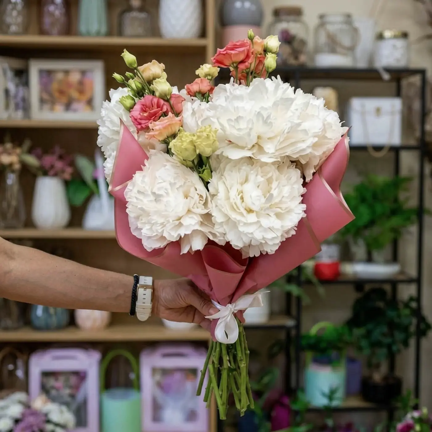 Buchet White Romance