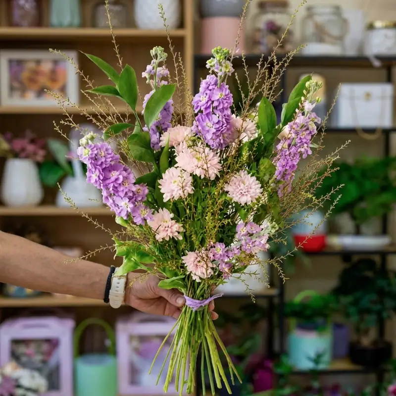 Buchet Violet de Vară