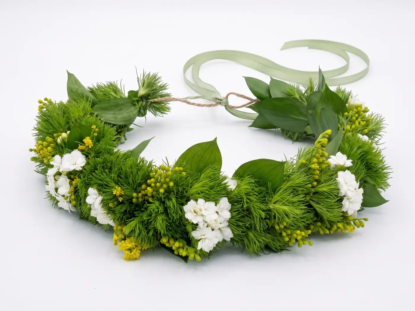 Coroniță Verde cu Solidago